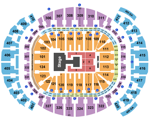 Kaseya Center aespa Seating Chart